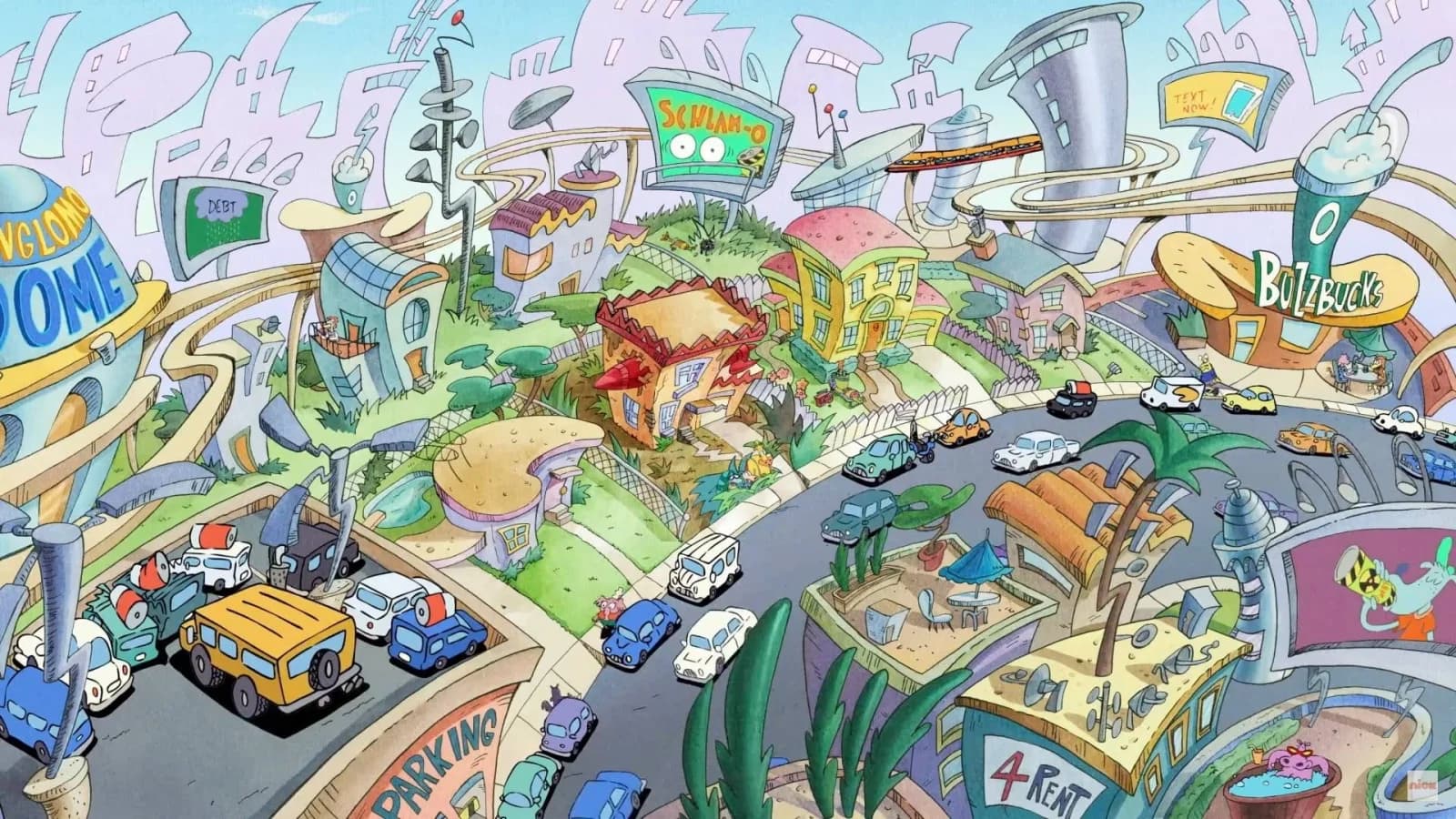 La vita moderna di Rocko - Attrazione statica