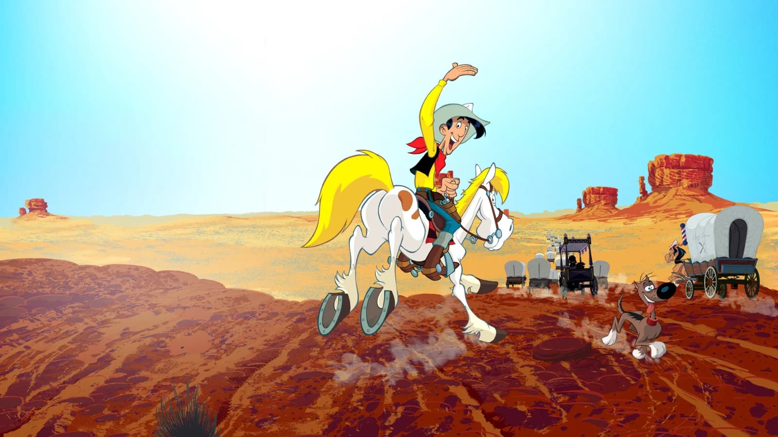 Lucky Luke e la più grande fuga dei Dalton