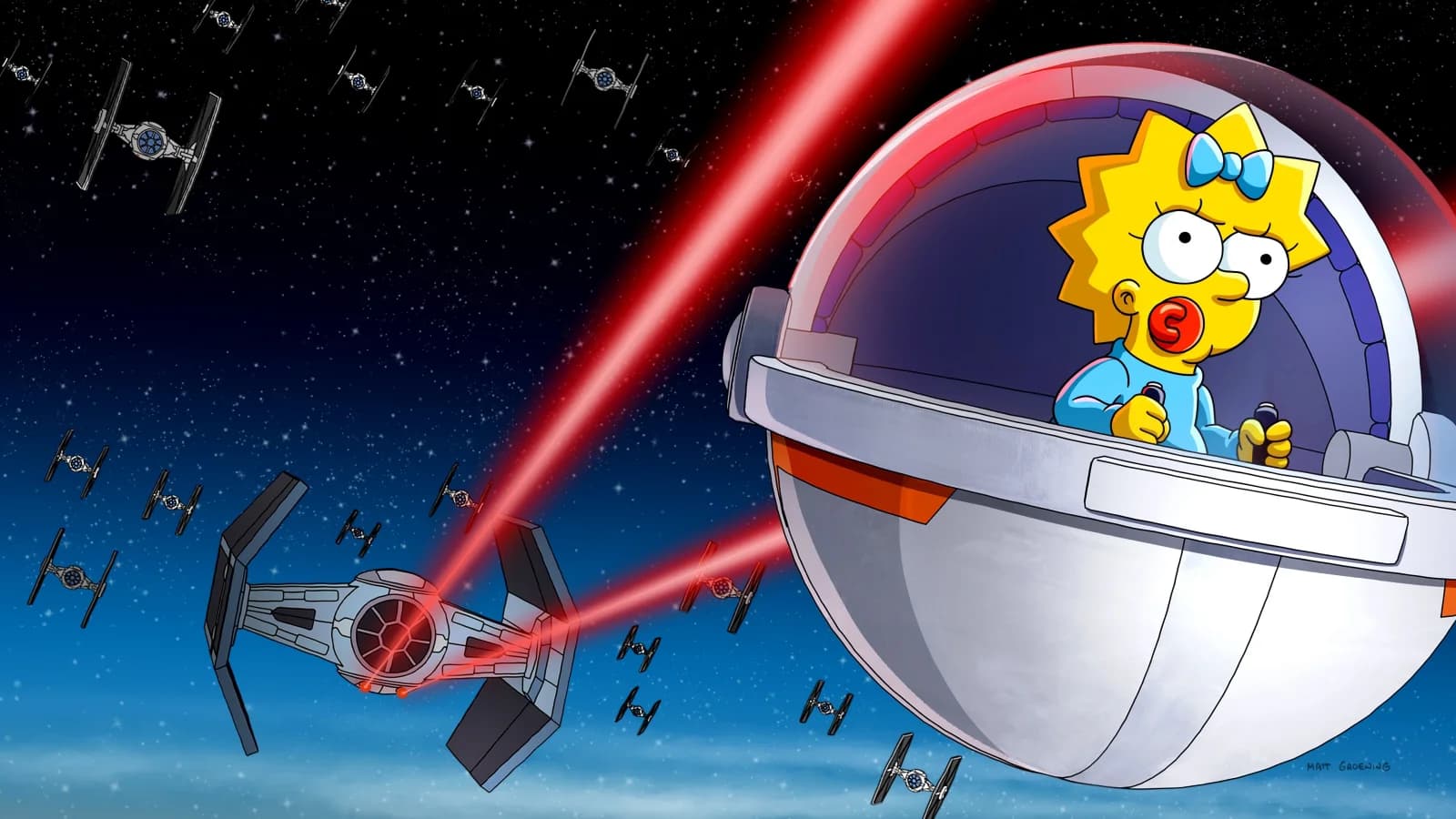 Maggie Simpson e il ritorno nella Galassia lontana lontana