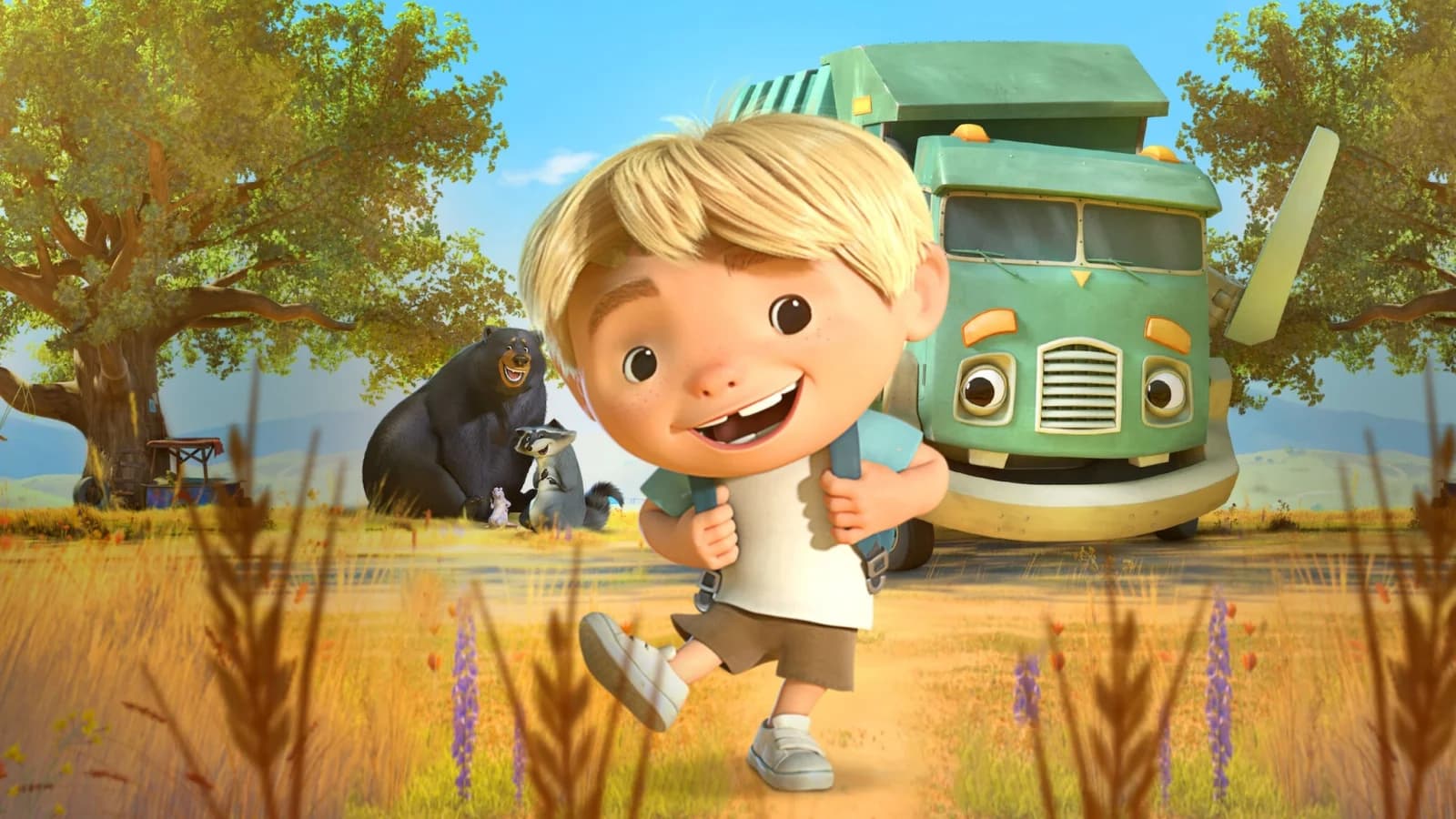 Hank e il camion dei rifiuti